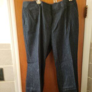 Van Heusen Denim Trouser Leg Pants (Size 14 short) (nwt)